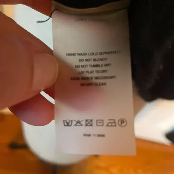 MARGARET O’LEARY | black high neck sleeveless cashmere sweater M - Picture 7 of 12